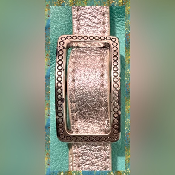 Brighton Glorietta Crossbody Bag Wallet Bow &Coin Purse Silver Adornment Leather - Picture 17 of 17